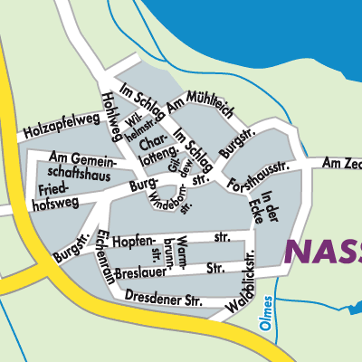 Stadtplan Nassenerfurth