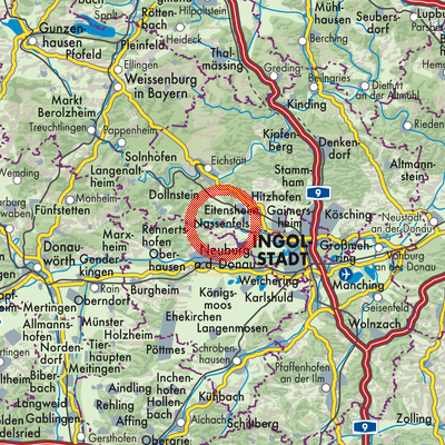 Landkarte Nassenfels (VGem)