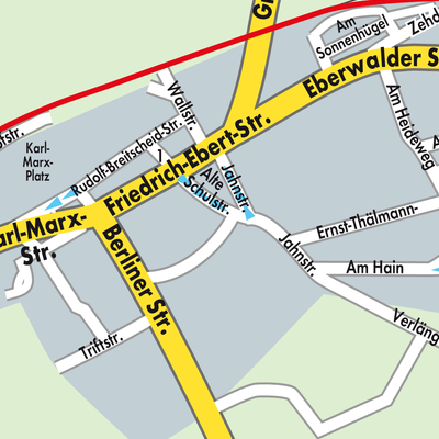 Stadtplan Nassenheide