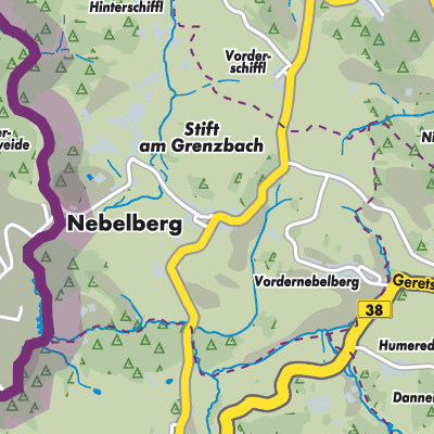Übersichtsplan Nebelberg
