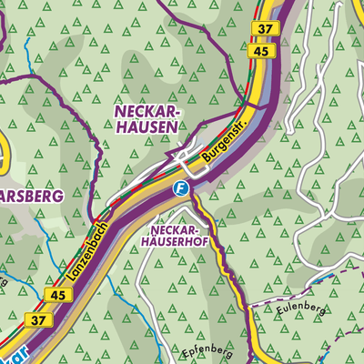 Übersichtsplan Neckarhausen