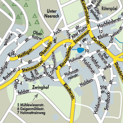 Stadtplan Neerach
