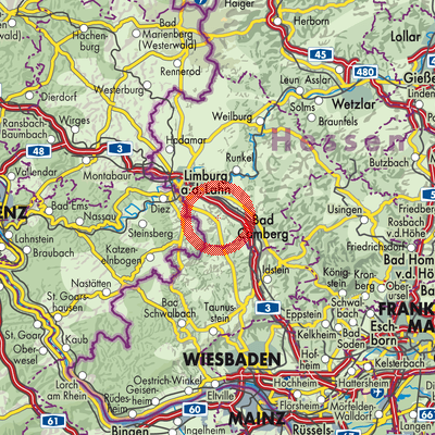 Landkarte Neesbach