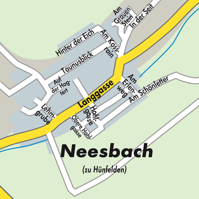 Stadtplan Neesbach