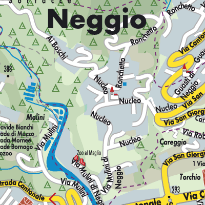 Stadtplan Neggio