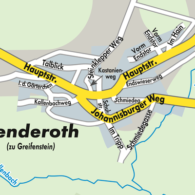 Stadtplan Nenderoth
