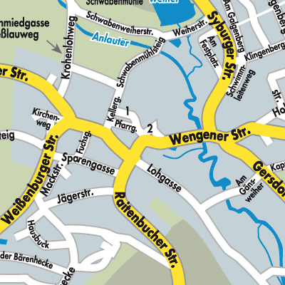 Stadtplan Nennslingen (VGem)