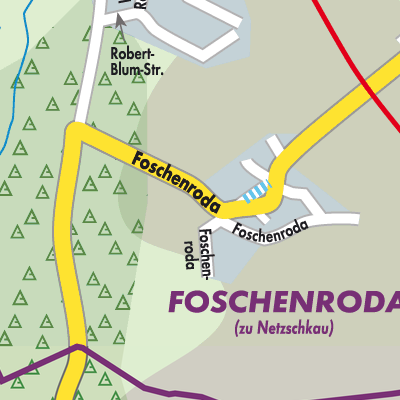 Stadtplan Netzschkau-Limbach