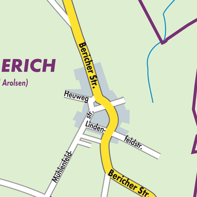 Stadtplan Neu-Berich