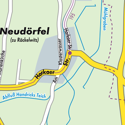 Stadtplan Neudörfel