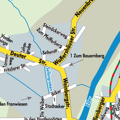 Stadtplan Neuenbrunslar
