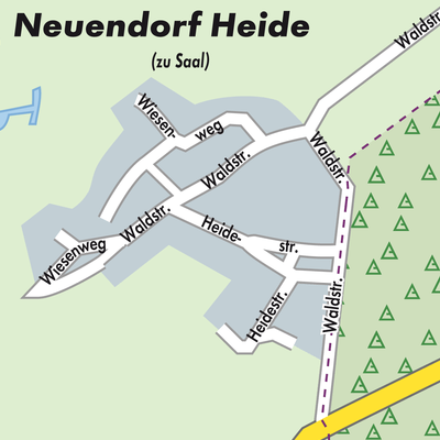 Stadtplan Neuendorf Heide