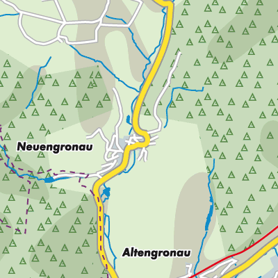 Neuengronau Stadtpläne und Landkarten