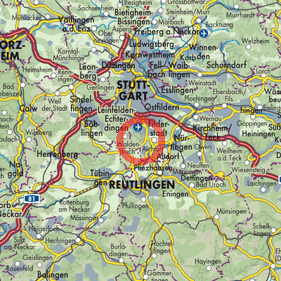 Landkarte Neuenhaus
