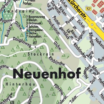 Stadtplan Neuenhof