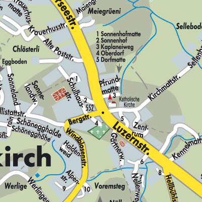 Stadtplan Neuenkirch