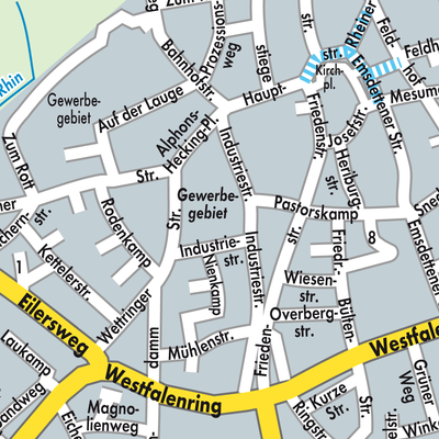 Stadtplan Neuenkirchen