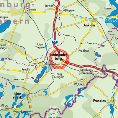 Landkarte Neuenkirchen