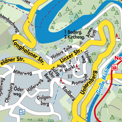 Stadtplan Neufelden