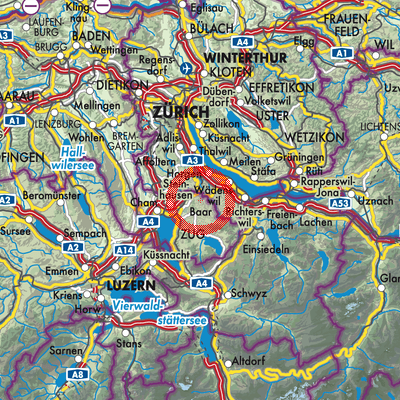 Landkarte Neuheim