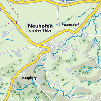 Übersichtsplan Neuhofen an der Ybbs