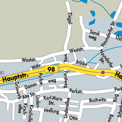 Stadtplan Neukirch/Lausitz