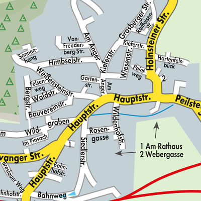 Stadtplan Neukirchen bei Sulzbach-Rosenberg (VGem)