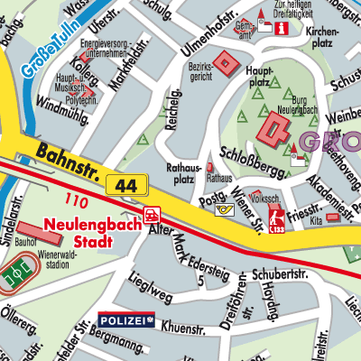 Stadtplan Neulengbach