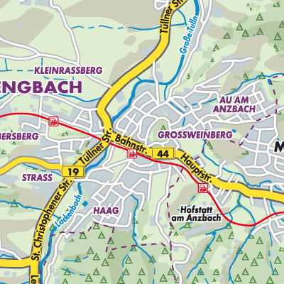 Übersichtsplan Neulengbach