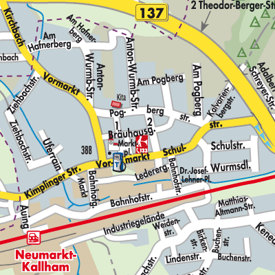 Stadtplan Neumarkt im Hausruckkreis