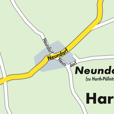 Stadtplan Neundorf