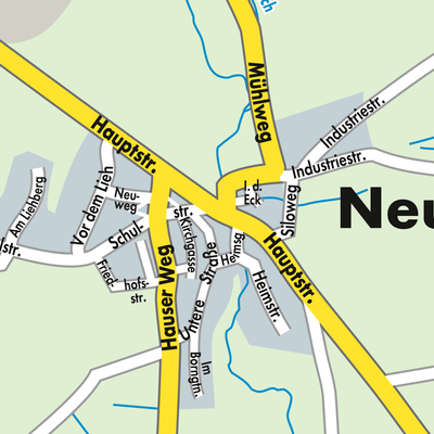 Stadtplan Neunkirchen