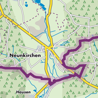 Übersichtsplan Neunkirchen