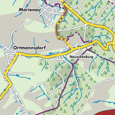 Übersichtsplan Neuschönburg