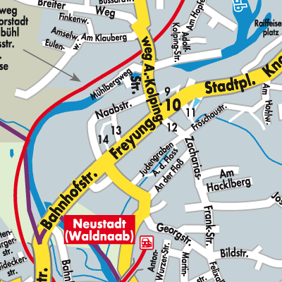 Stadtplan Neustadt an der Waldnaab (VGem)