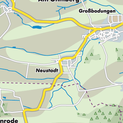 Übersichtsplan Neustadt (Eichsfeld)