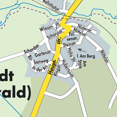 Stadtplan Neustadt/ Westerwald