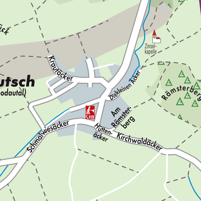 Stadtplan Neutsch