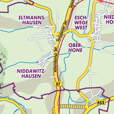Übersichtsplan Niddawitzhausen