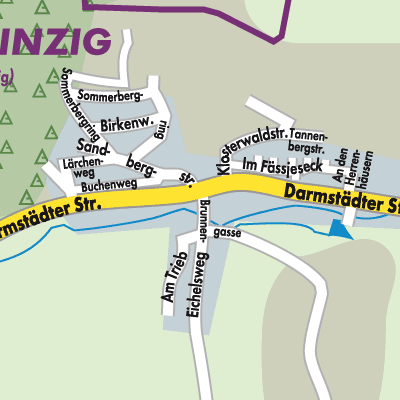 Stadtplan Nieder-Kinzig