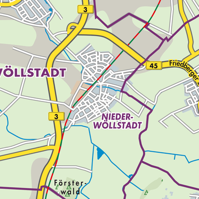 Übersichtsplan Nieder-Wöllstadt