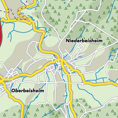 Übersichtsplan Niederbeisheim