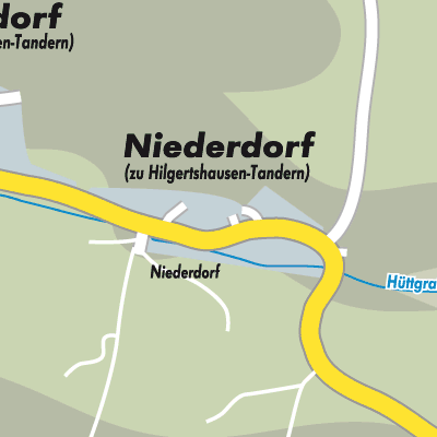 Stadtplan Niederdorf