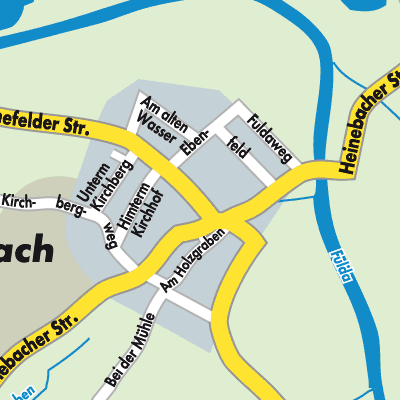 Stadtplan Niederellenbach