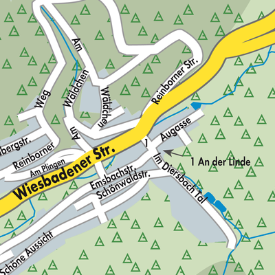 Stadtplan Niederems