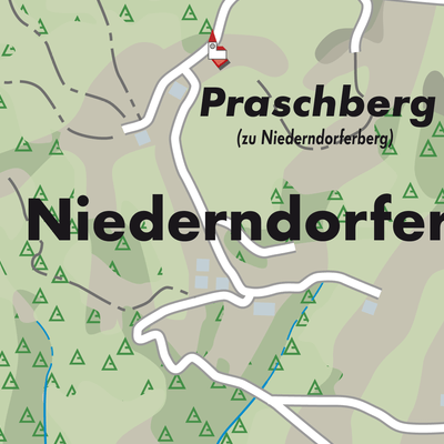 Stadtplan Niederndorferberg