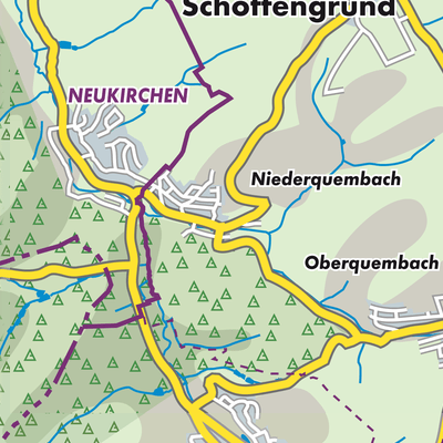 Übersichtsplan Niederquembach