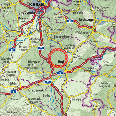 Landkarte Niederthalhausen