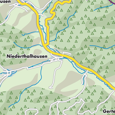 Übersichtsplan Niederthalhausen