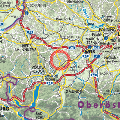 Landkarte Niederthalheim